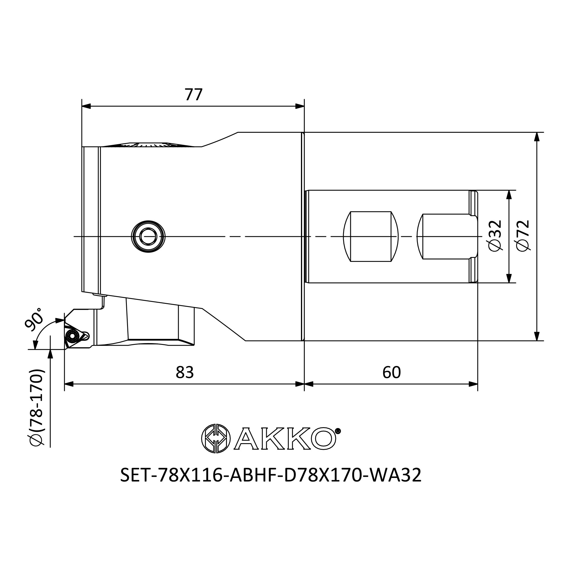 AKKO SET-ABHF-D78X170-WA32 — фото 3