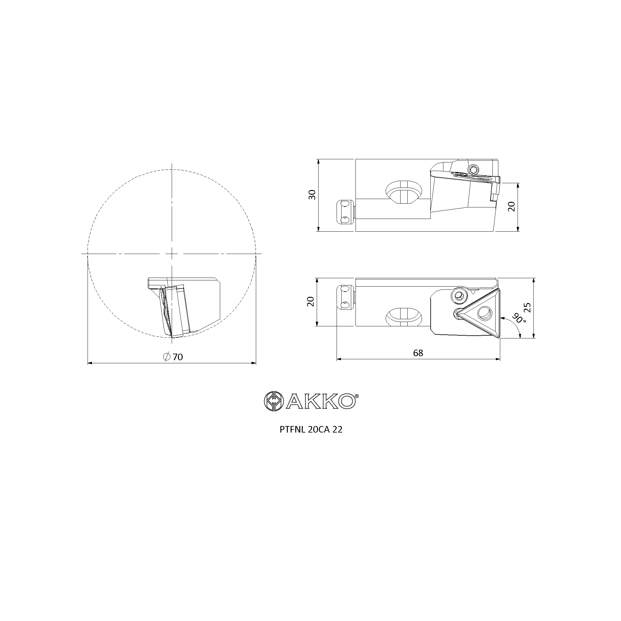 AKKO PTFNL 20CA 22 — фото 3