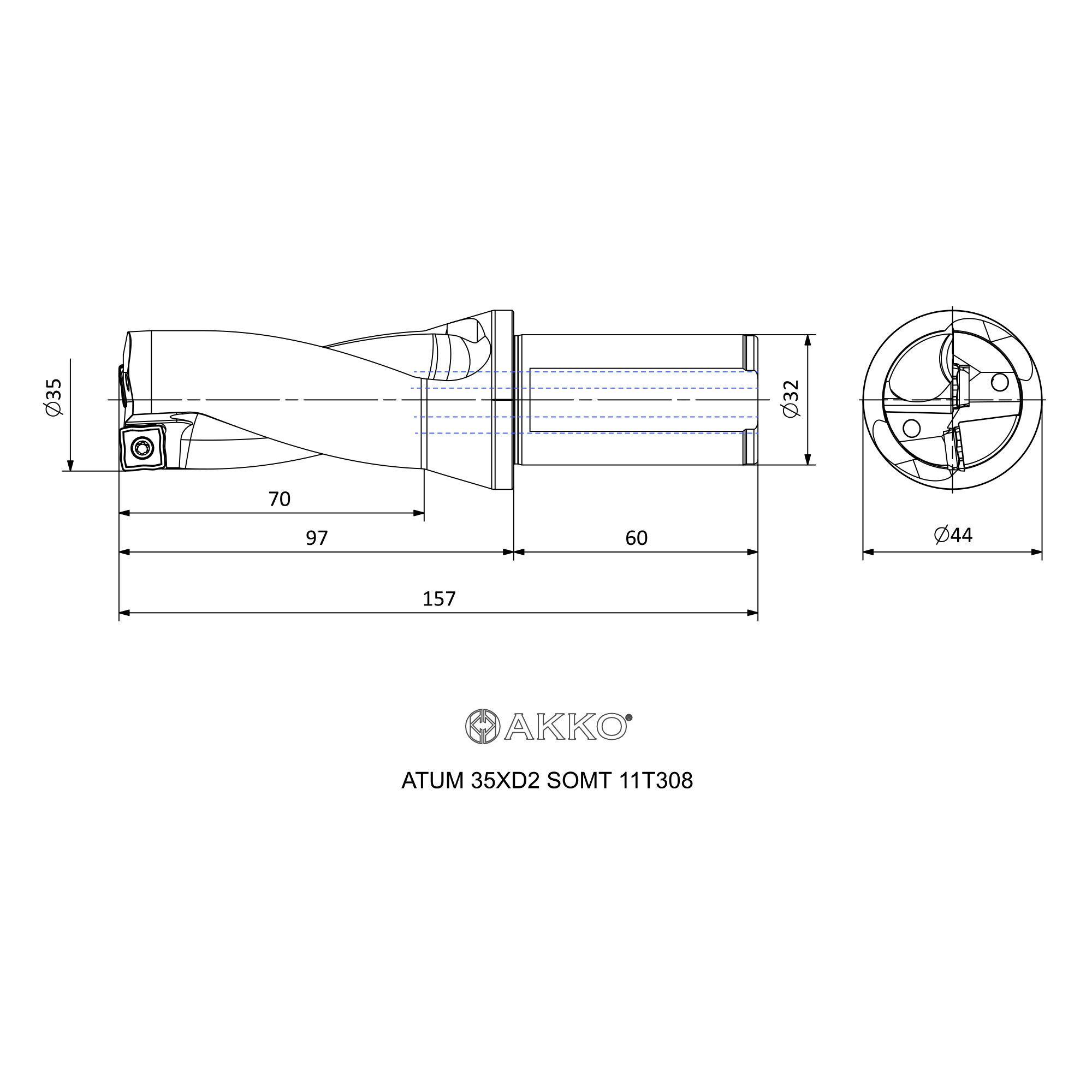 AKKO ATUM 35XD2 SOMT 11T308 — фото 3