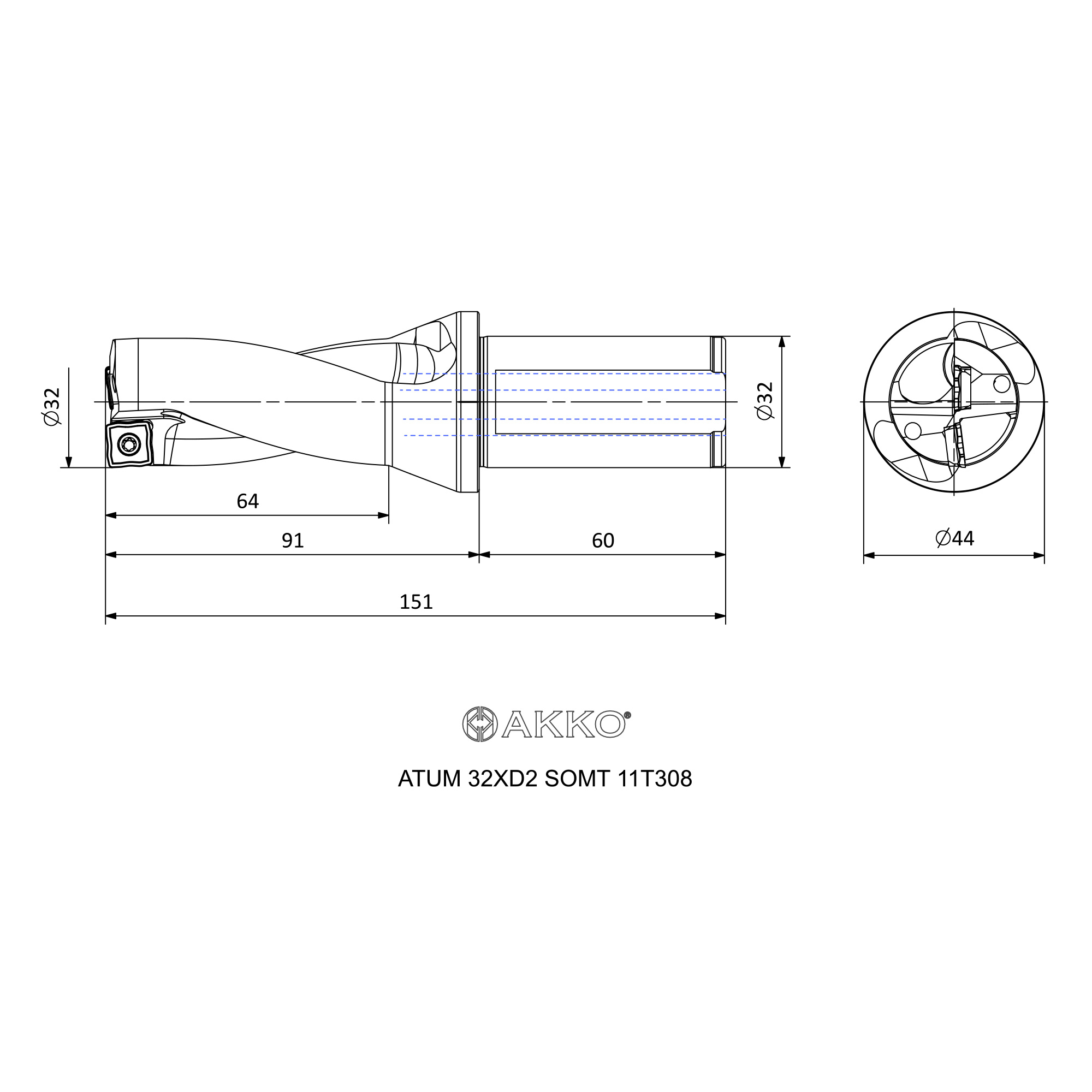 AKKO ATUM 32XD2 SOMT 11T308 — фото 3