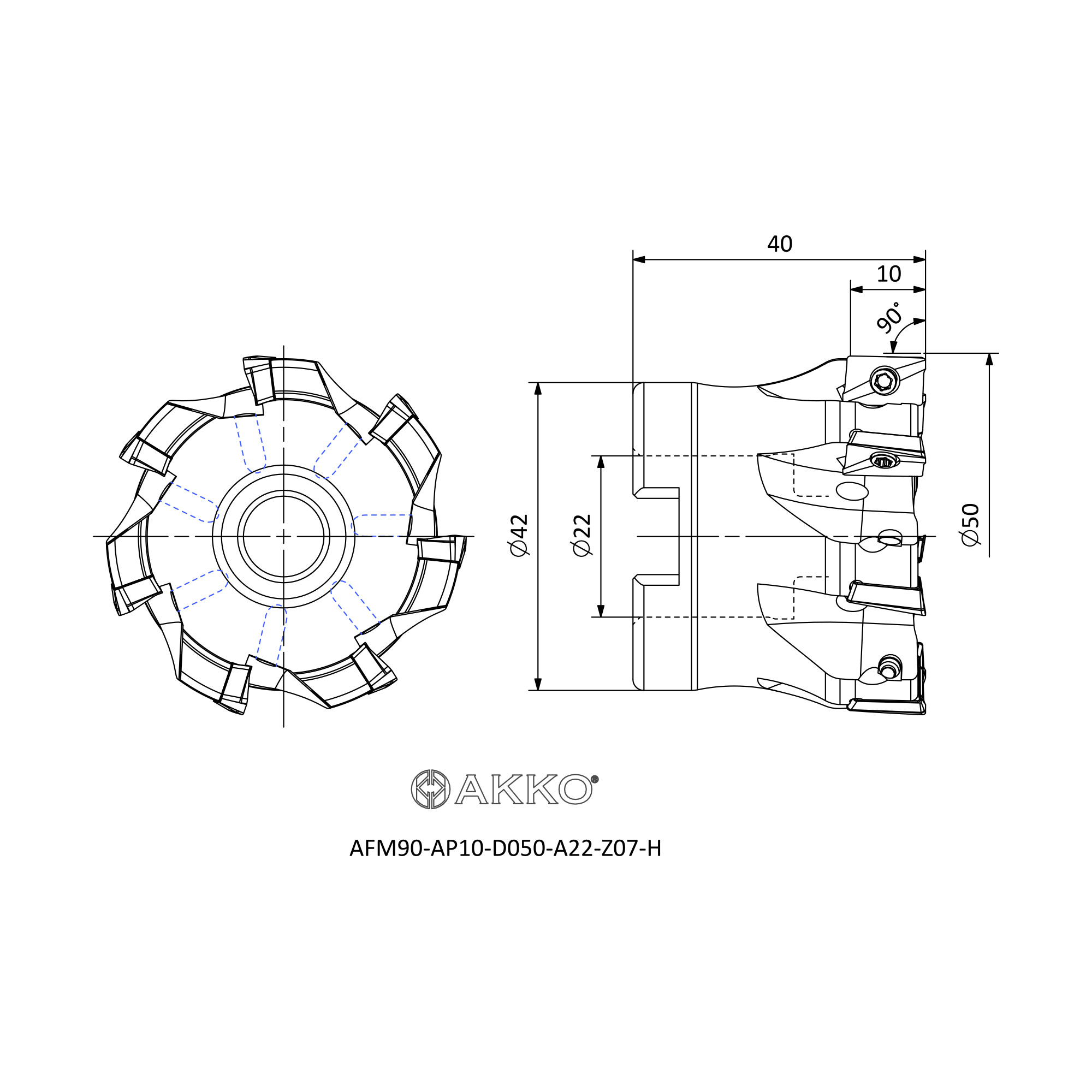AKKO AFM90-AP10-D050-A22-Z07-H — фото 3