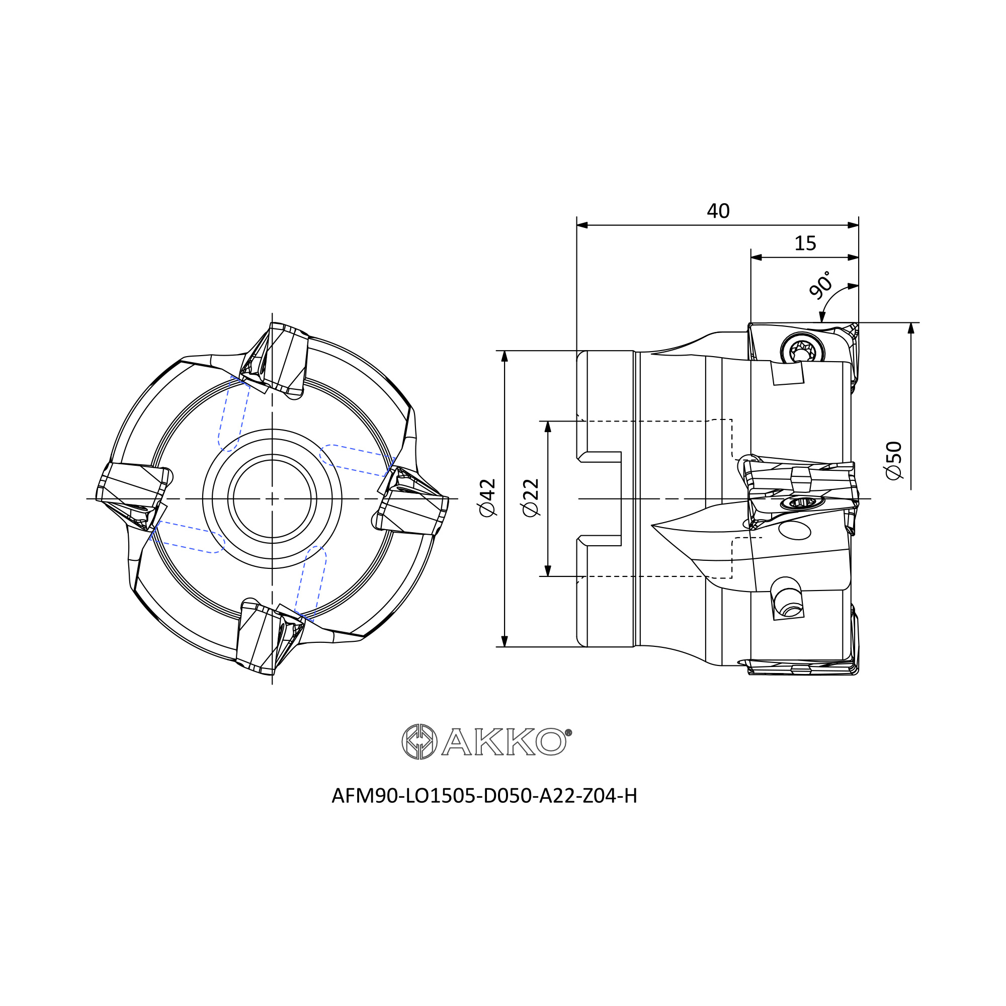AKKO AFM90-LO1505-D050-A22-Z04-H — фото 3