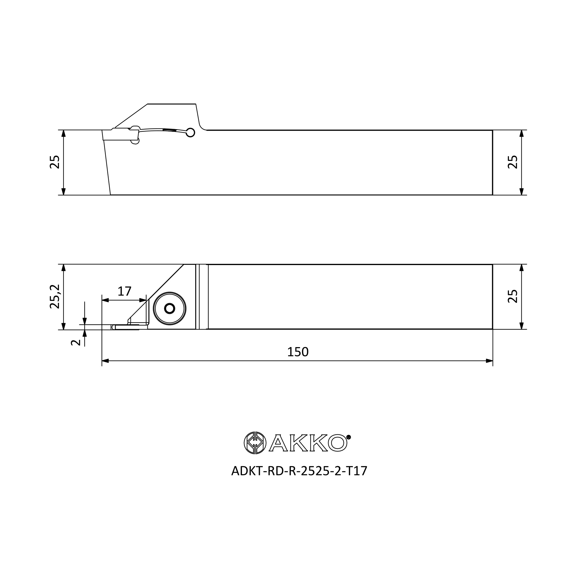 AKKO ADKT-RD-R-2525-2-T17 — фото 3