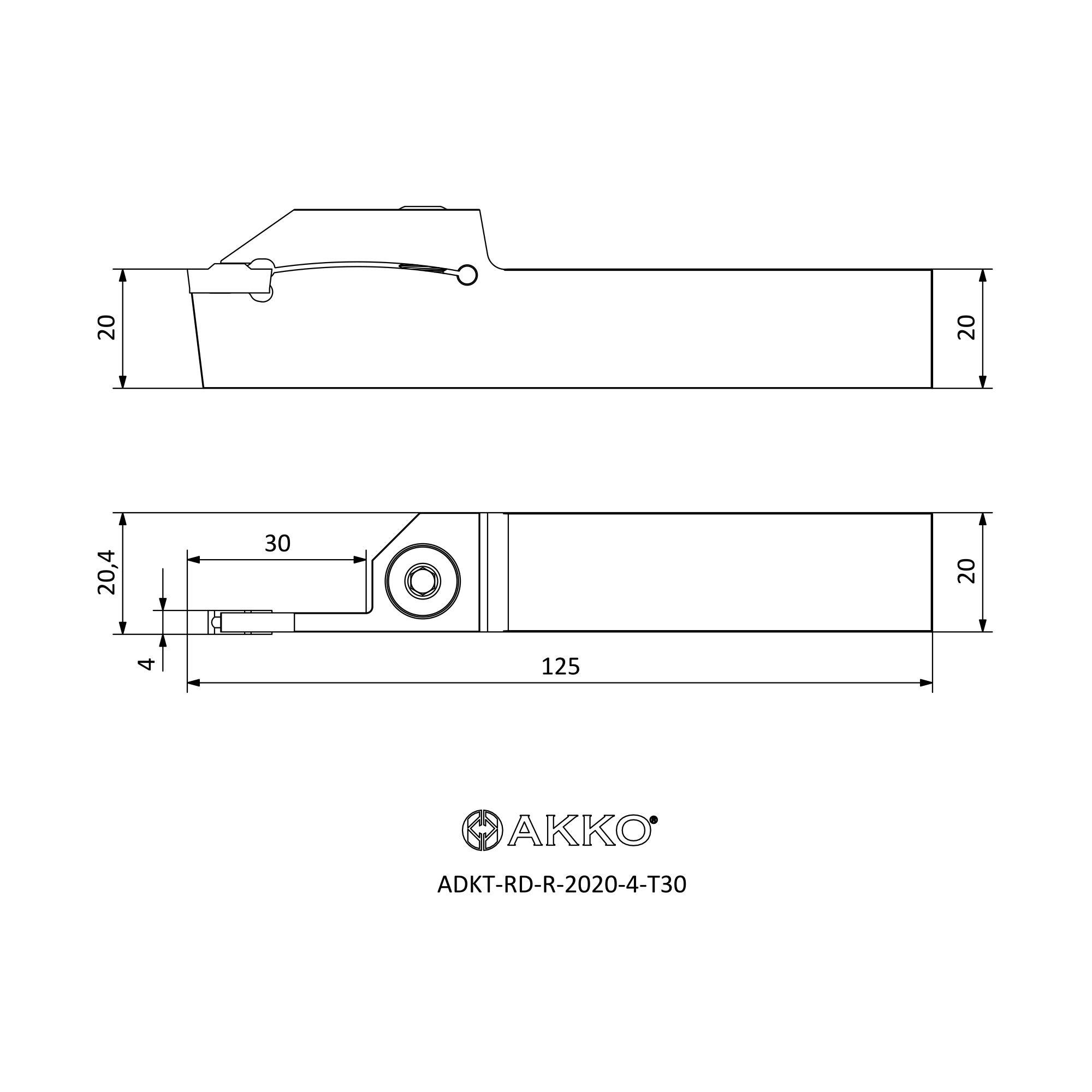AKKO ADKT-RD-R-2020-4-T30 — фото 3