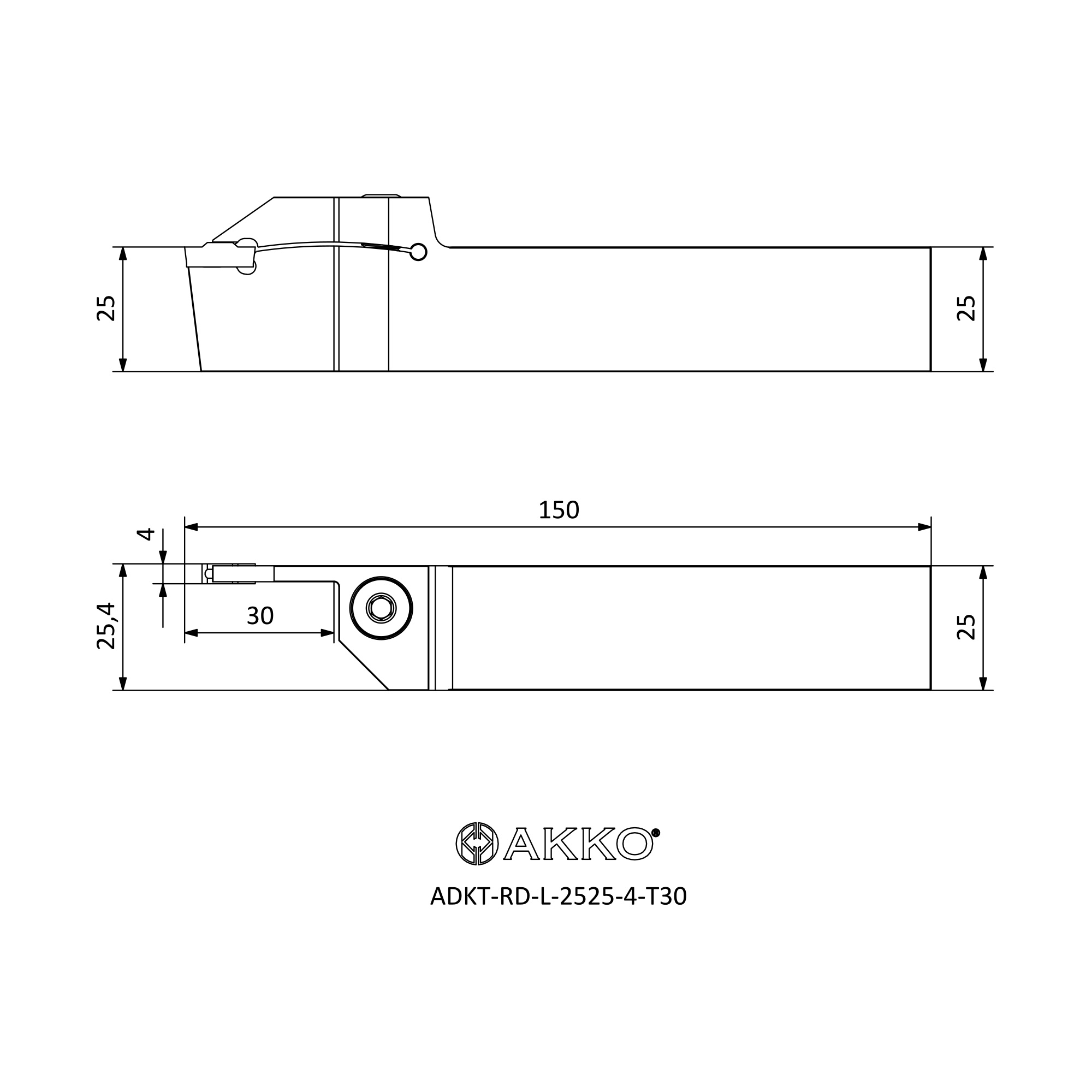 AKKO ADKT-RD-L-2525-4-T30 — фото 3