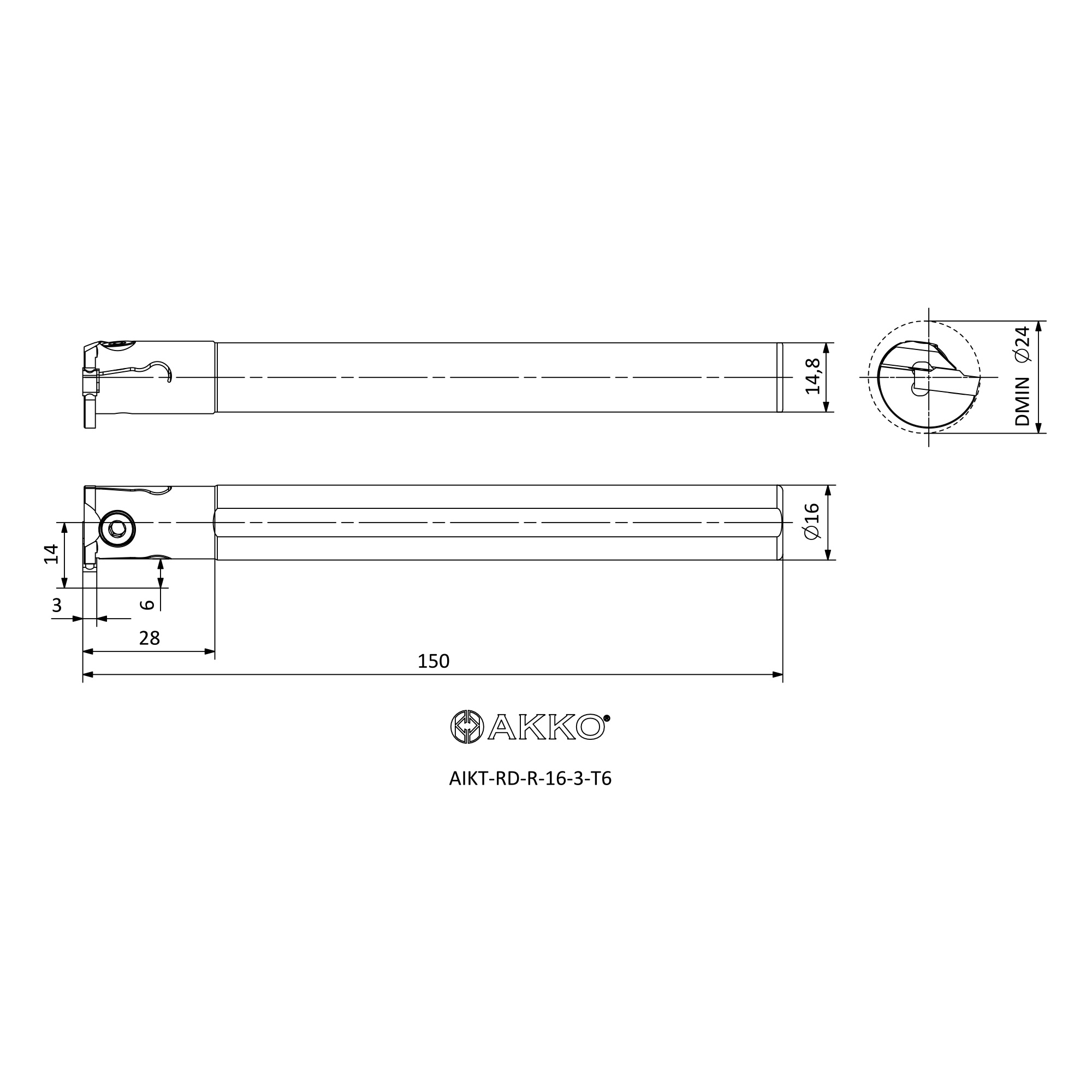 AKKO AIKT-RD-R-16-3-T6 — фото 3