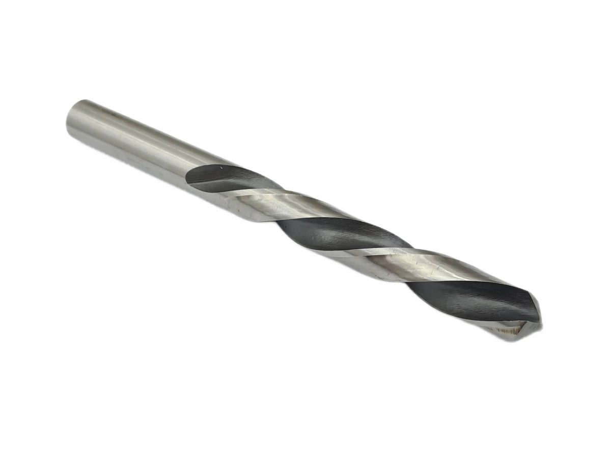 Сверло с цилиндрическим хвостовиком ф 11.4 мм левое Р6М5К5 шлифованное А1 Agteh (LH)